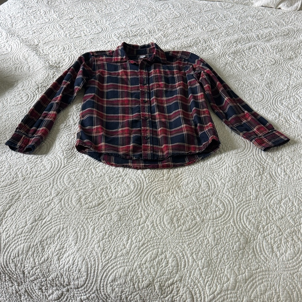 Children’s Place boys plaid shirt